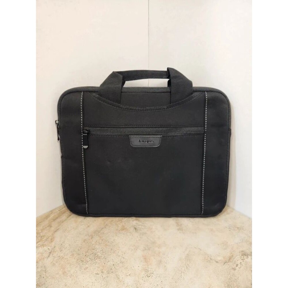 Targus Padded Laptop Briefcase Softshell 13" Zipper Closure